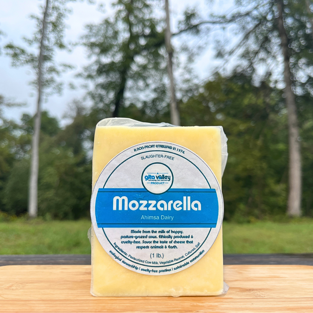 Ahimsa Mozzarella Cheese — 1 lb