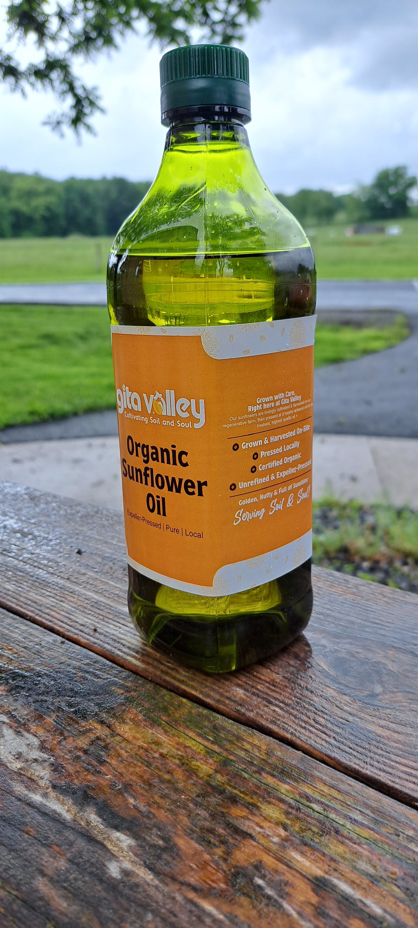 Organic Sunflower Oil - 25 fl.oz (750ml)