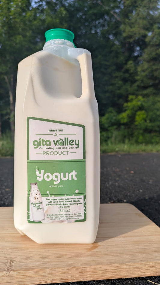 Ahimsa Yogurt — 1/2 gallon